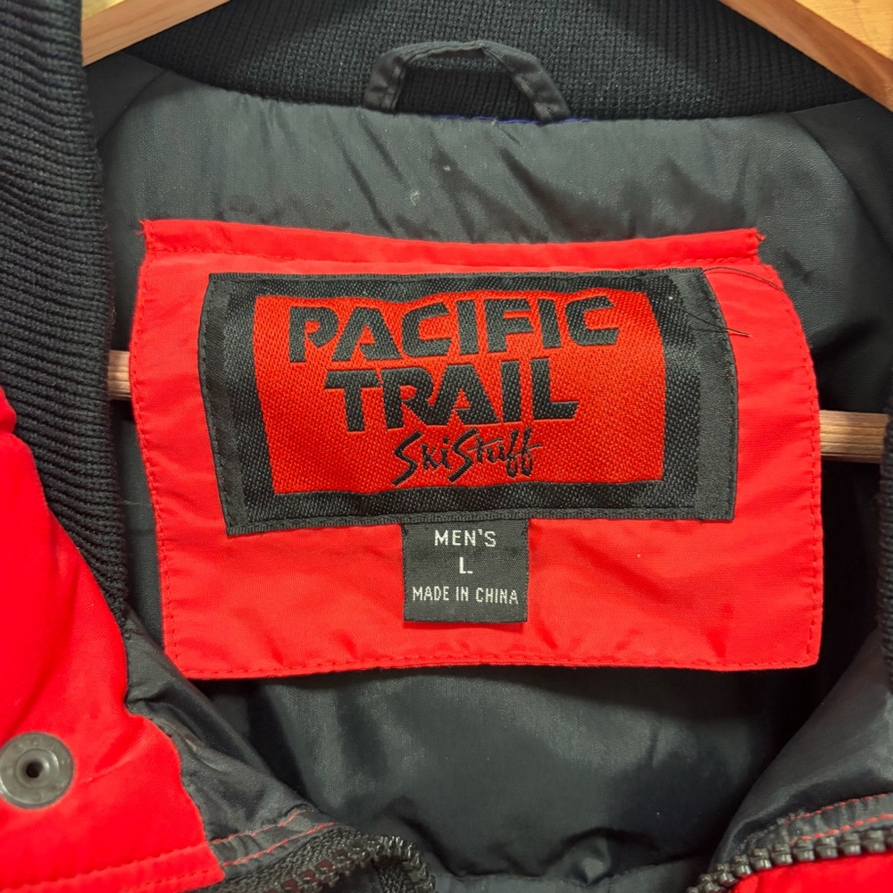 Pacific Trial Y2K Vintage Black Red Ski Stuff Ski Snow Jacket - Like New - Large - Picture 6 of 7